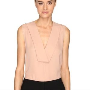 Theory Salvatill Sleeveless Silk Top